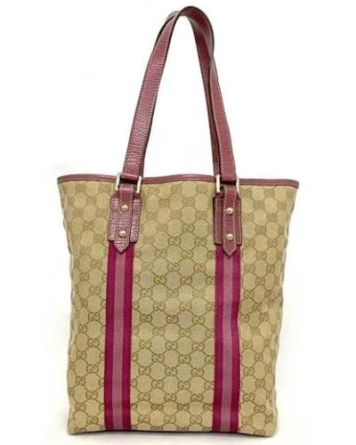 Gucci Pre-owned > pre-owned bags > pre-owned tote bags - Rouge