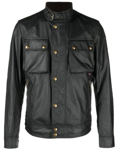 Belstaff Leather Jackets - Black