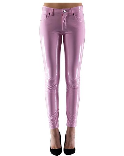 Laneus Skinny Trousers - Purple
