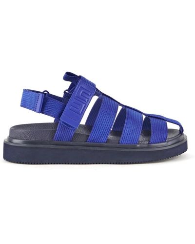 United Nude Shoes > sandals > flat sandals - Bleu