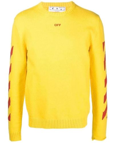 Off-White c/o Virgil Abloh Sweatshirts - Yellow