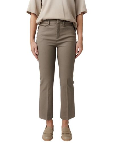 DRYKORN Cropped Trousers - Natural