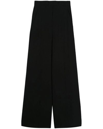 Ann Demeulemeester Trousers > wide trousers - Noir