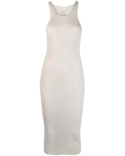 Rick Owens Midi Dresses - White