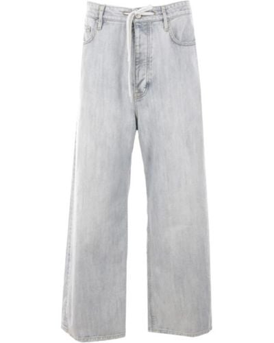 Balenciaga Wide Jeans - Gray