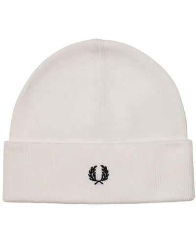 Fred Perry Accessories > hats > beanies - Blanc