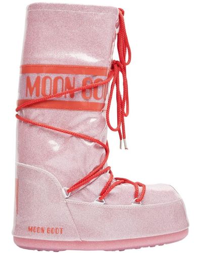 Moon Boot Boots - Pink