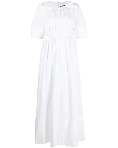 Jil Sander Maxi Dresses - White