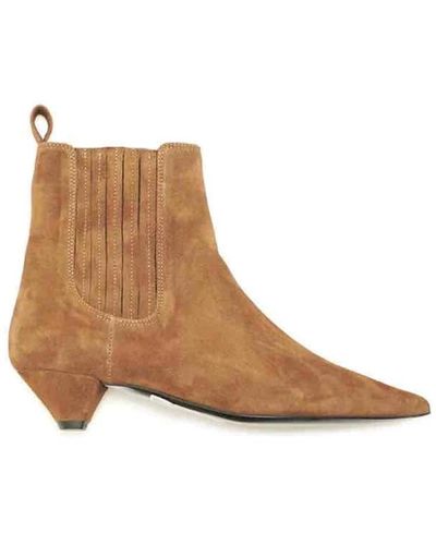 Marc Ellis Shoes > boots > heeled boots - Marron