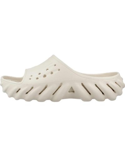 Crocs™ Echo slide sandalen - Natur