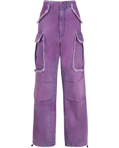 DARKPARK Wide Trousers - Purple