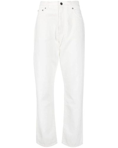 Loulou Studio Straight Jeans - Weiß