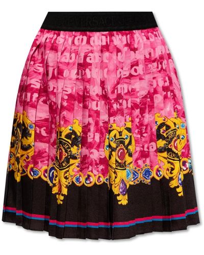 Versace Jeans Couture Short Skirts - Pink