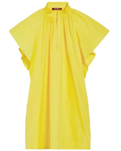 Max Mara Studio Vestidos amarillos colección sospiro