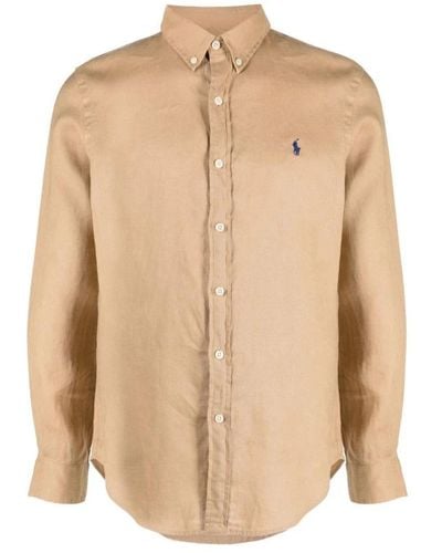 Polo Ralph Lauren Casual Shirts - Natural