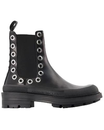 Alexander McQueen Chelsea Boots - Black