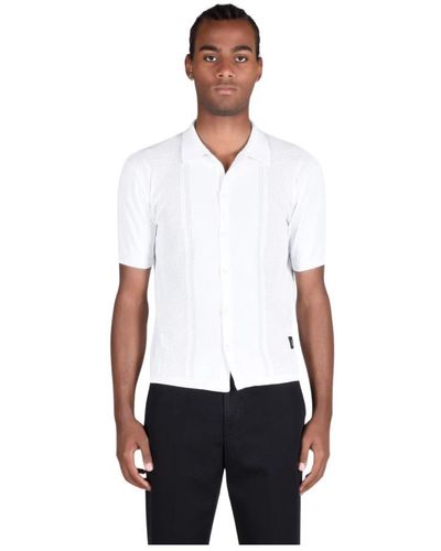 The Seafarer Short Sleeve Shirts - White
