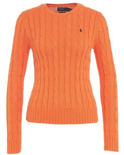 Ralph Lauren Knitwear > round-neck knitwear - Orange