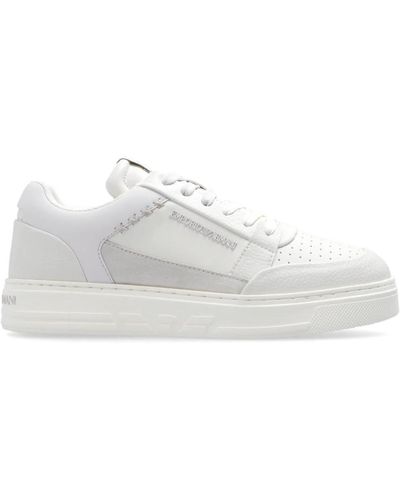 Emporio Armani Shoes > sneakers - Blanc