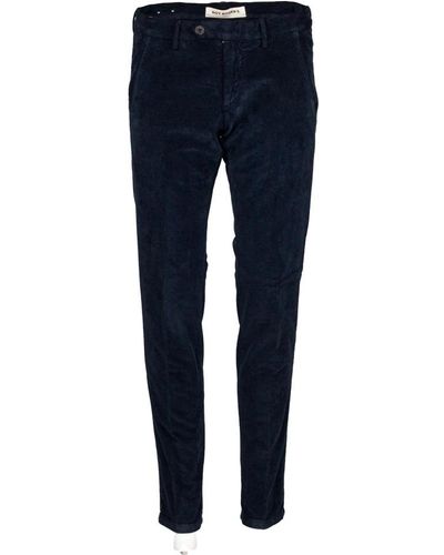 Roy Rogers Slim-Fit Trousers - Blue