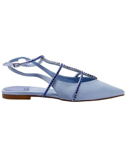 Jeffrey Campbell Chanel raso sandals - Blu