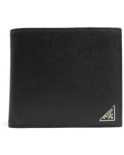 Prada Pre-owned > Pre-owned Accessories > Pre-owned Wallets - Zwart