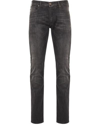 Emporio Armani Slim-fit jeans - Grigio