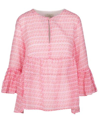 ALESSIA SANTI Mussola bluse mit knopfdetail - Pink