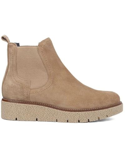 Callaghan Chelsea Boots - Natural