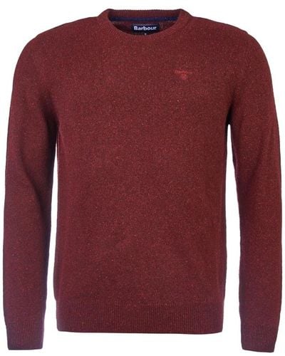 Barbour Round-neck knitwear - Rosso