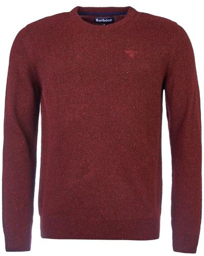 Barbour Round-neck Knitwear - Rot