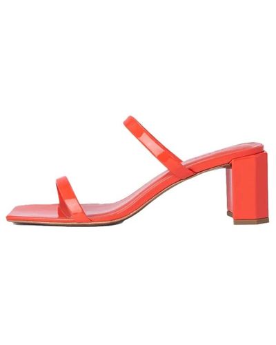 BY FAR High heel sandals - Rosso