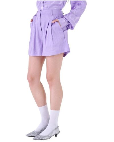 Silvian Heach Shorts > short shorts - Violet
