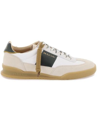 PS by Paul Smith Ps paul smith sneakers dover in pelle e nylon - Bianco