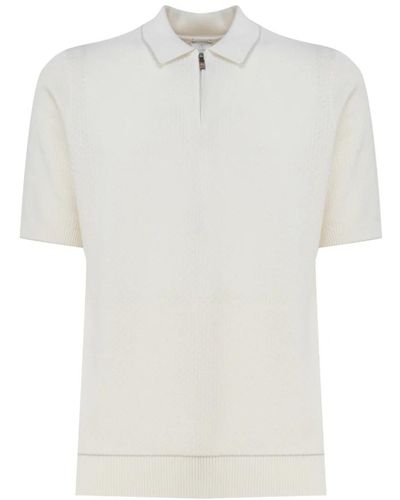 Eleventy Tops > polo shirts - Blanc