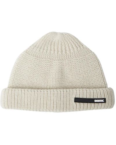 OAMC Cappello beanie in lana con patch logo - Neutro