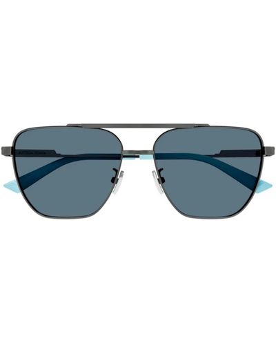 Bottega Veneta Moderne metall sonnenbrille bv1236s - Blau