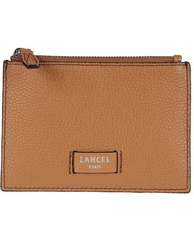 Lancel Kamel zip kreditkartenhalter,wallets cardholders - Braun
