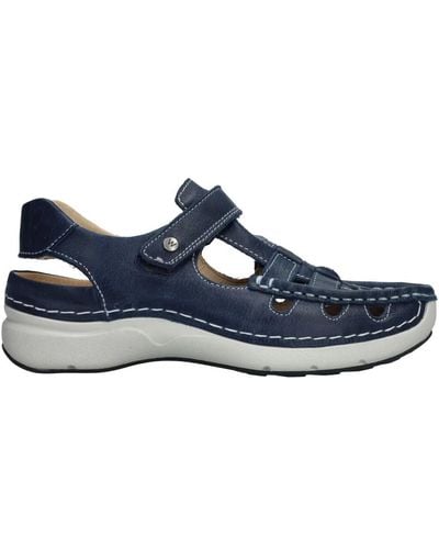 Wolky Flat sandals - Blau