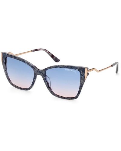 Marciano Blau verlaufende sonnenbrille