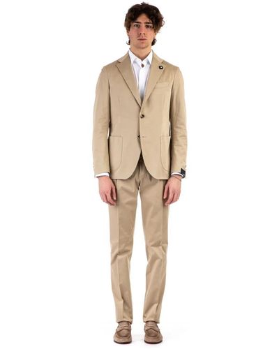 Lardini Suits > suit sets > single breasted suits - Neutre
