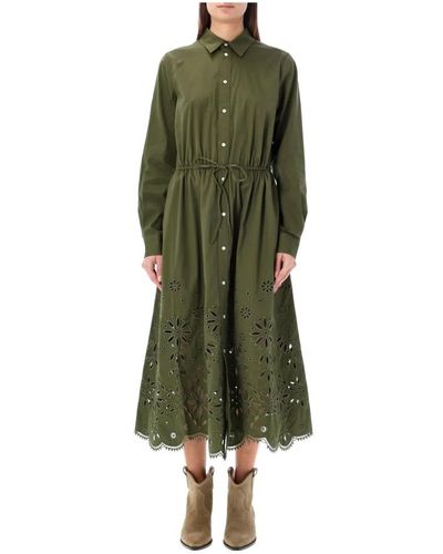 Ralph Lauren Dresses > day dresses > shirt dresses - Vert
