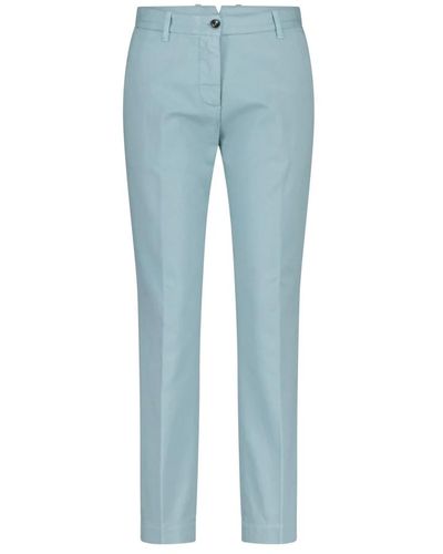 Nine:inthe:morning Trousers > slim-fit trousers - Bleu