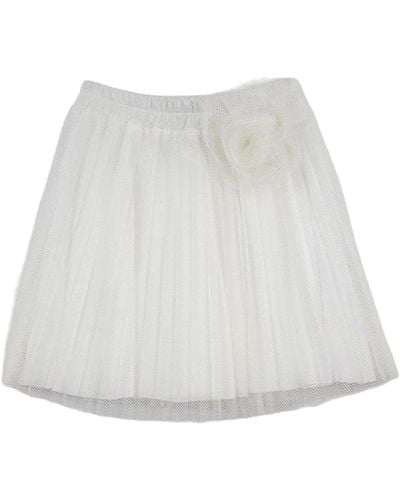 Dixie Short Skirts - White