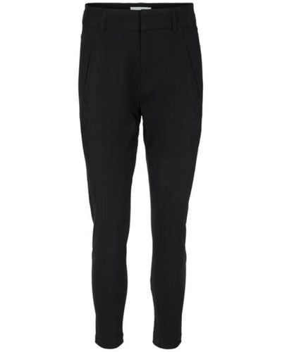 Freequent Suit Trousers - Black