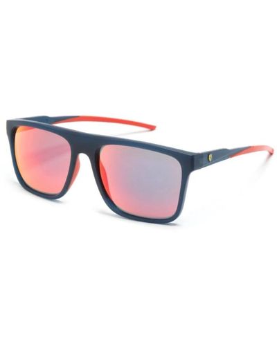 Ferrari Blaue sonnenbrille mit zubehör - Rot