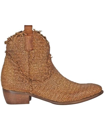 Zoe Cowboy boots - Marrón