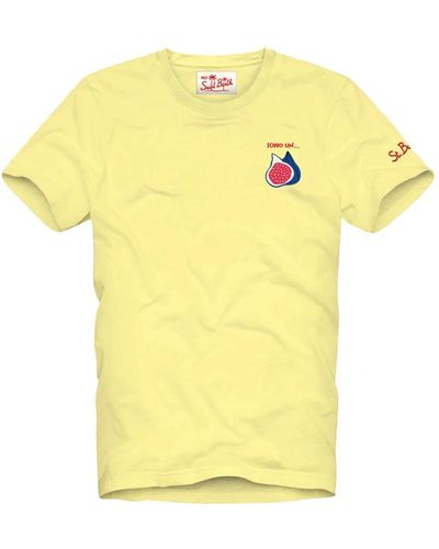 Mc2 Saint Barth T-shirts - Gelb