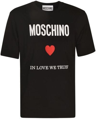 Moschino T-shirt e polo alla moda - Nero