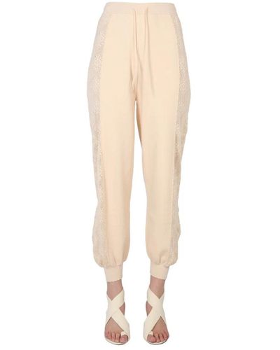 Boutique Moschino Joggers - Natural